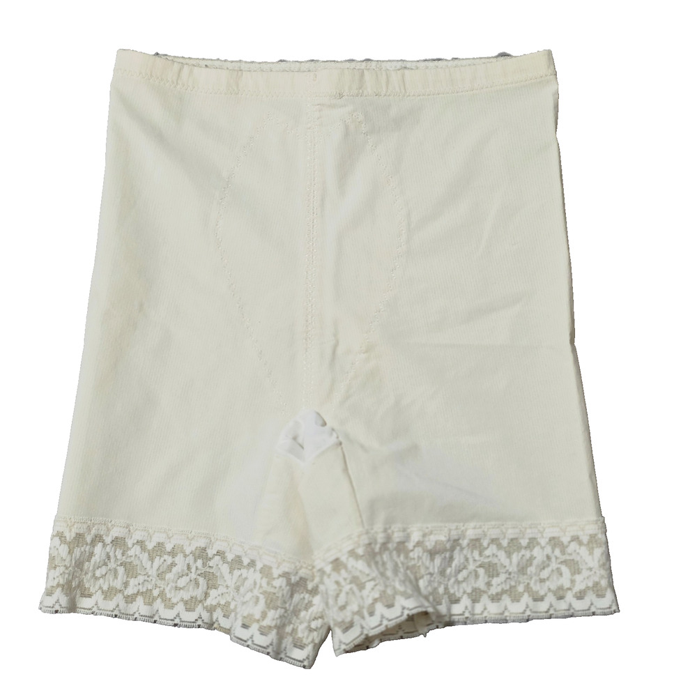 VTG The Smoother by Young Smoothie Girdle Style 5710 Medium White Made in USA